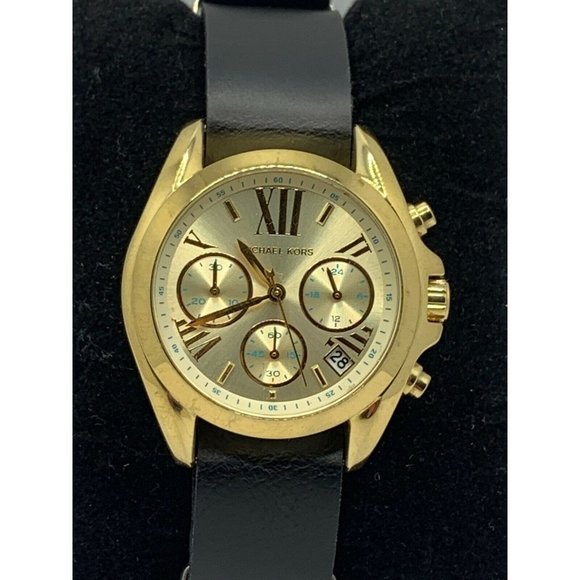 Michael Kors MK5908 Women\'s Black Leather Analog G main image 11